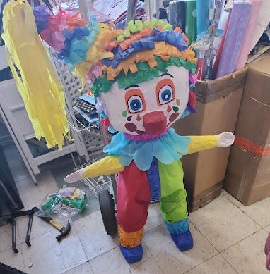 • Pinatas – Traditional and themed designs.