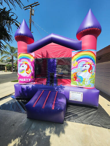 • Inflatables – Bouncy houses, slides, and interactive games.